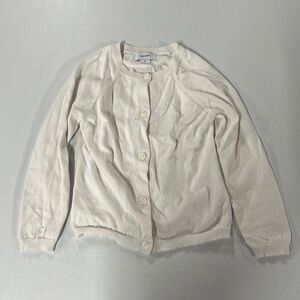 😍3 for $15😍 Old Navy Girls White Button Up Sweater Size 5T